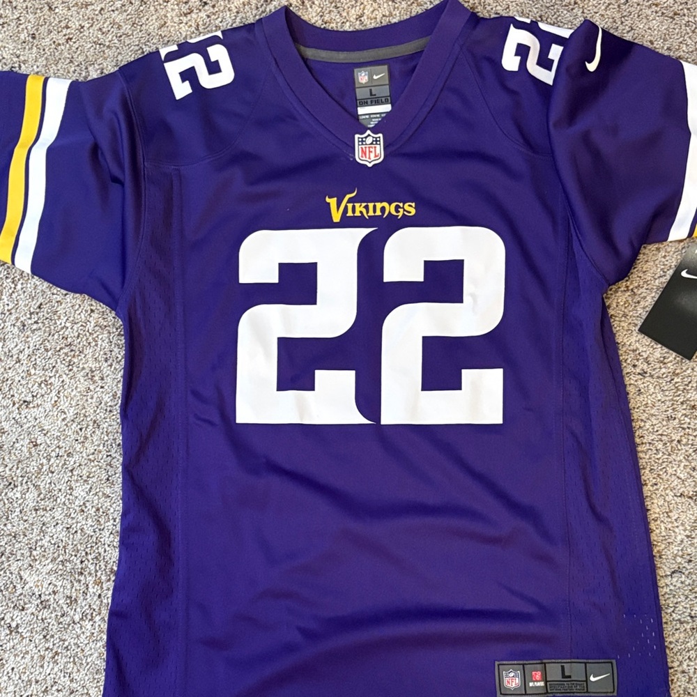 SMITH Purple and White Jersey